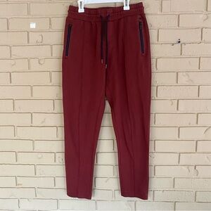 Scotch and Soda 22 Tapered Zip Pocket Sweatpants Athleisure Drawstring Small S